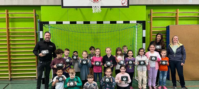 Die Woogbachschule Speyer wurde für die meisten bei STADTRADELN gesammelten Kindermeilen ausgezeichnet.