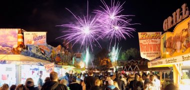 Feuerwerk Herbstmesse